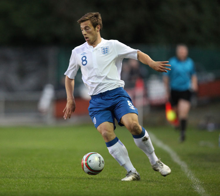 Max Porter in action for England C